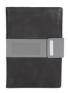 THE COMRADE - LEATHERETTE NOTEBOOK WITH MAGNETIC FLAP IN MULTIPLE COLOUR OPTIONS
