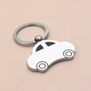 Metal Car  Keychain, Silver