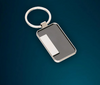 Premium Metal Keychain with Branding Space