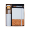 Eco-Friendly Premium Gift Set Bamboo Bottle, Cork Notebook & Pen Combo